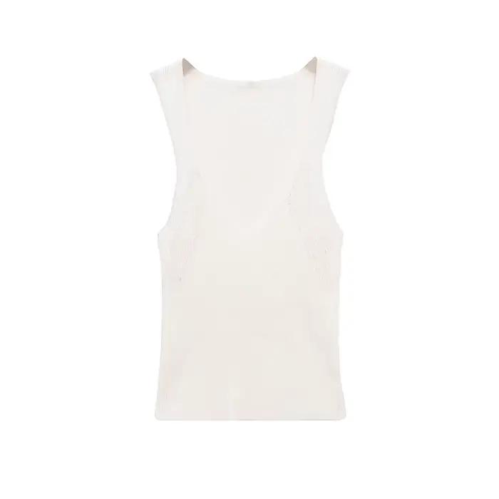 Gilet tricoté pour femme