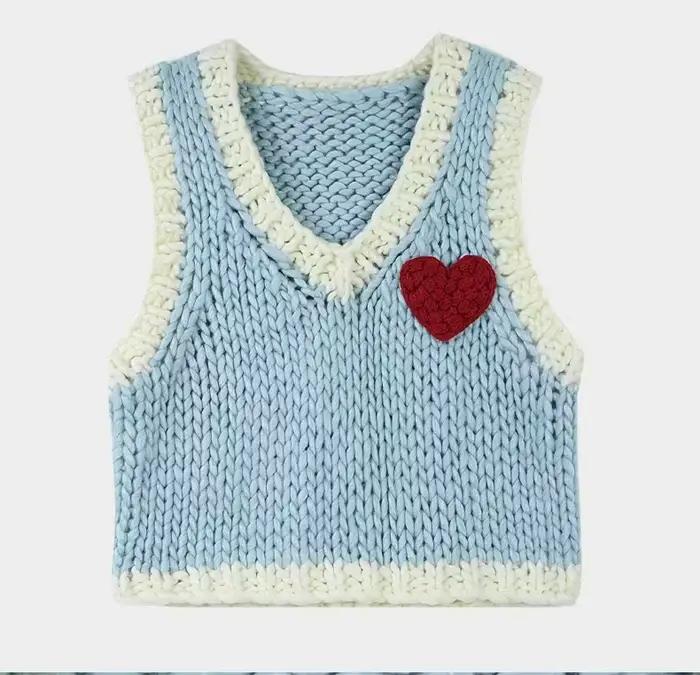 Gilet tricoté pour femmes