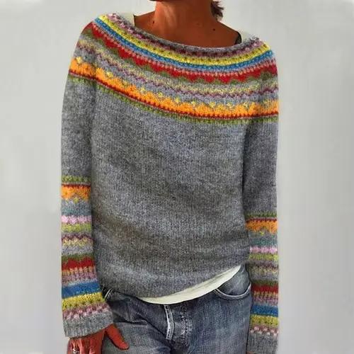 Pull tricoté personnalisable pour femme