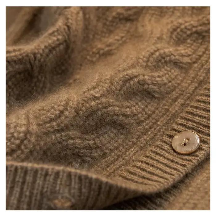 Gilet pull 100% cachemire pour femme
