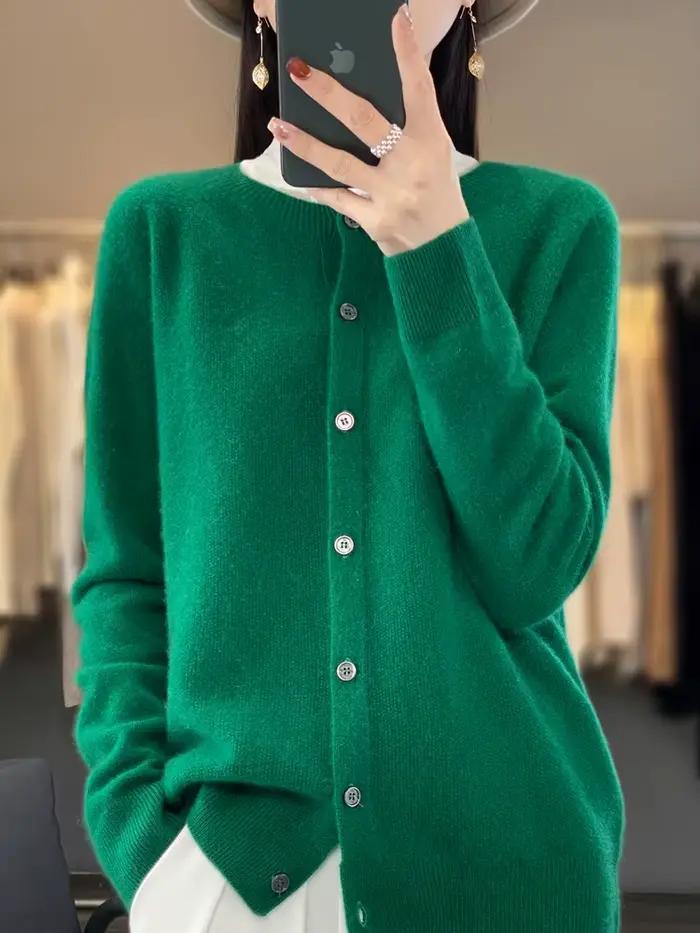 Cardigans en laine mérinos pour femmes