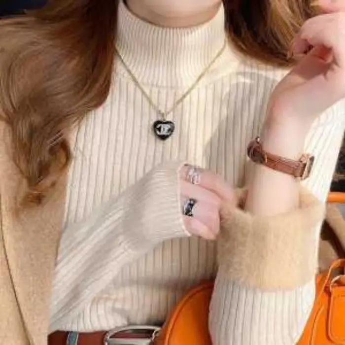 Pull à col mi-haut pour femme