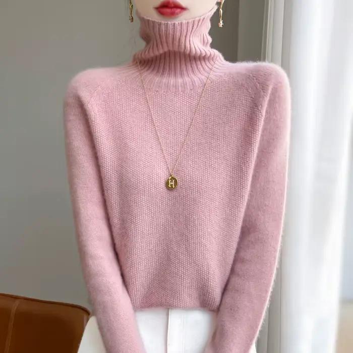 Pull en laine mérinos pour femme