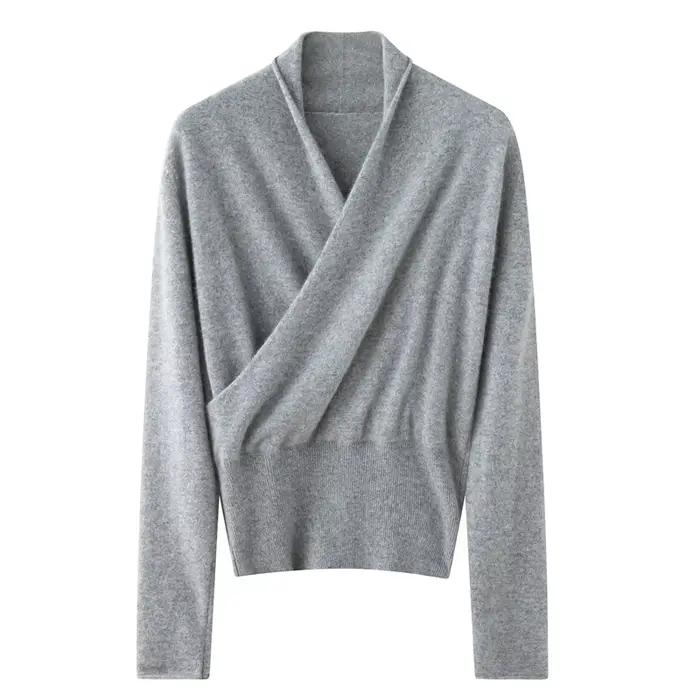 Pull-over 100 % cachemire pour femme