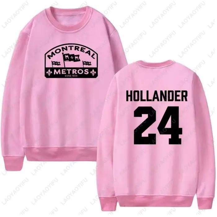 Sweat-shirt unisexe décontracté à col rond et manches longues