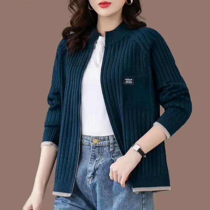 Cardigan tricoté pour femme