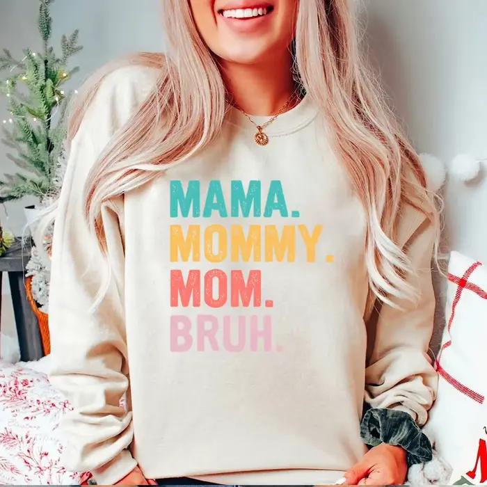 Sweat-shirt à manches longues pour femme