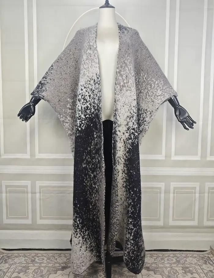 Pull surdimensionné en laine pour femme