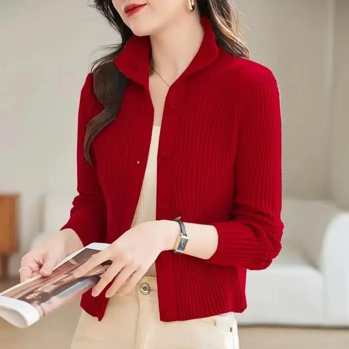Cardigan en tricot pour femme