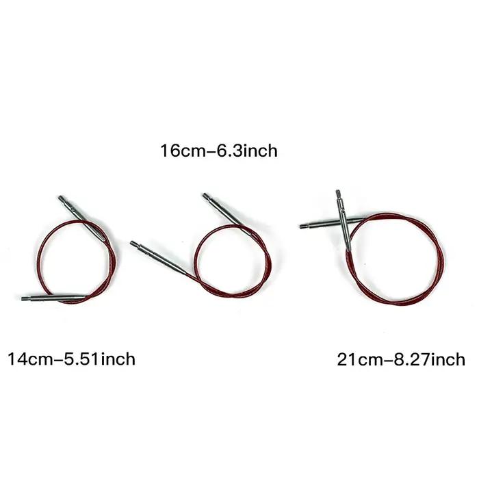 Ensemble de 12 paires d'aiguilles circulaires détachables en acier inoxydable vert armée pour tricoteurs et tisserands occasions spéciales