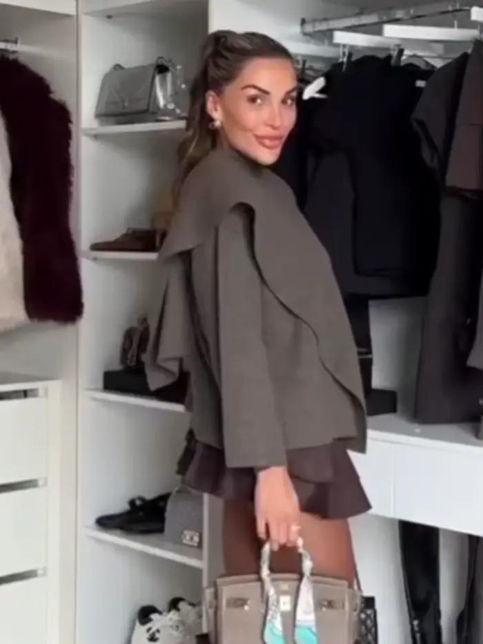 HH – Cardigan tricoté ample pour femme