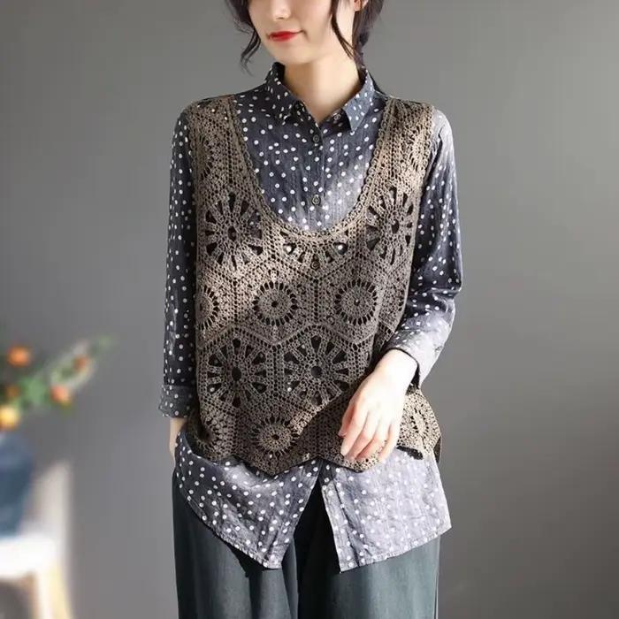Gilet en Tricot pour Femme
