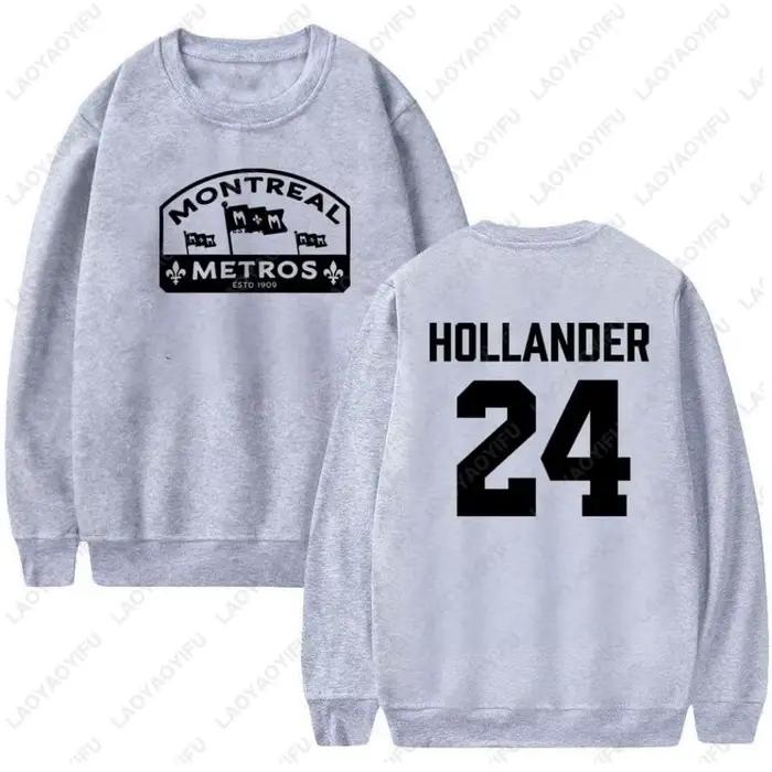 Sweat-shirt unisexe décontracté à col rond et manches longues
