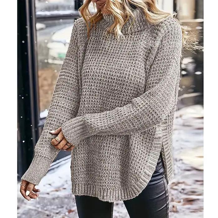 Pull en tricot confortable pour femme