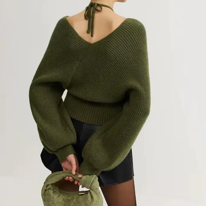 Pull à manches longues pour femme