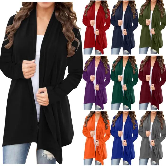 Cardigan léger à manches longues pour femmes