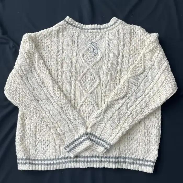2025 lacs Cardigan femmes automne hiver glycine fleurs Beige Cardigans femme violet broderie tricoté pull Folklore fille