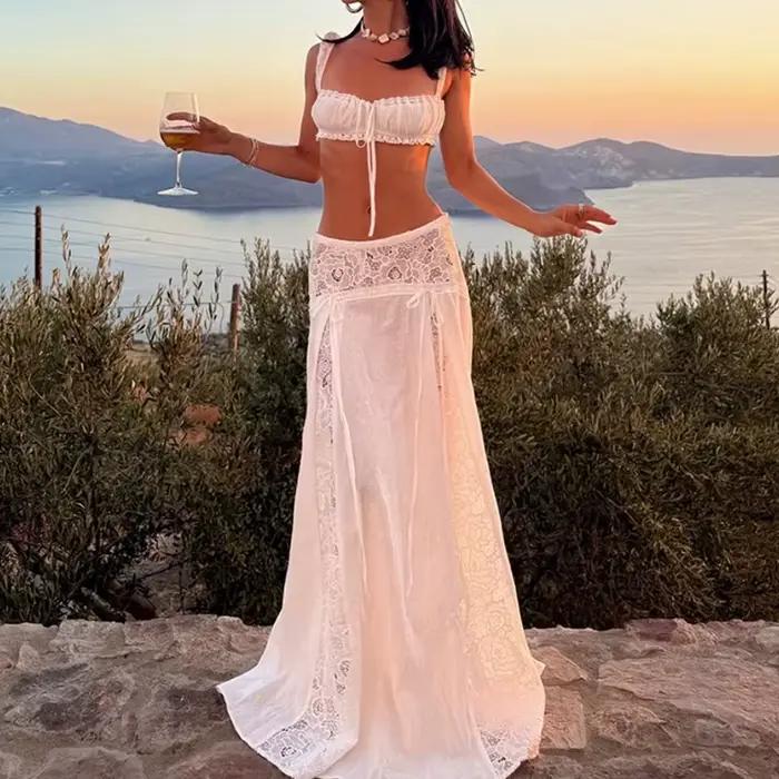 Tenue 2 pièces style Boho pour femmes