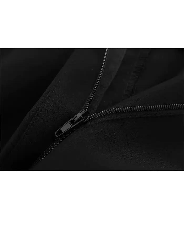Ensemble gilet-pantalon sans manches pour femmes, col en V, simple boutonnage, pantalon à jambes larges, taille haute, polyester, pour bureau et occasions spéciales