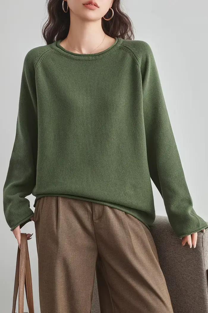 Pull en coton 100% pour femmes