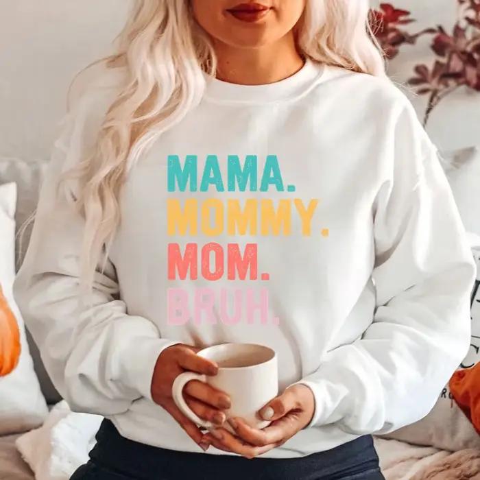 Sweat-shirt à manches longues pour femme