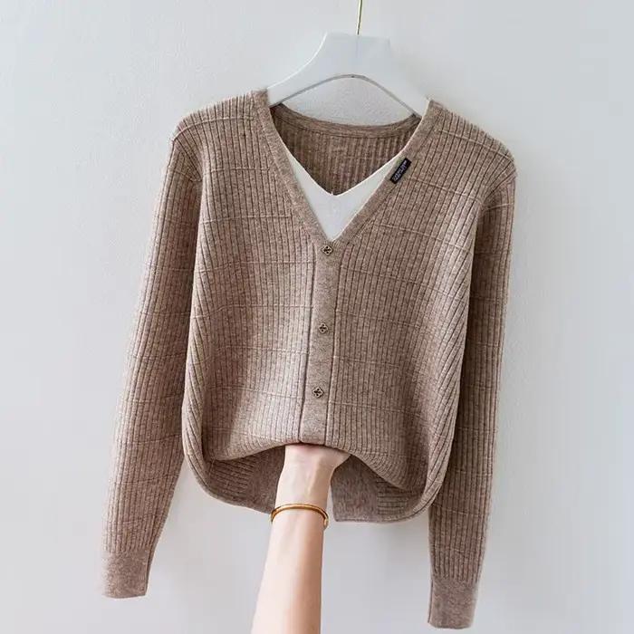 Chandails tricotés amples pour femmes