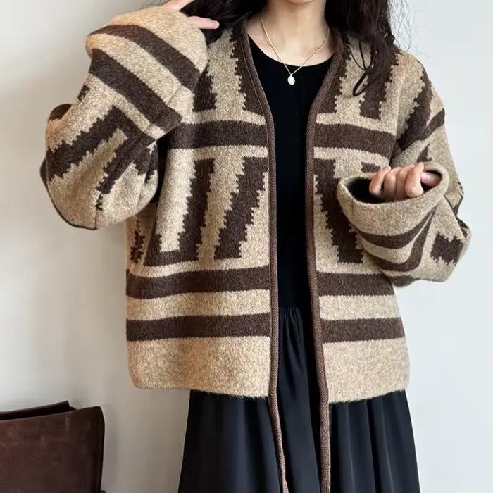 Cardigan en tricot pour femme