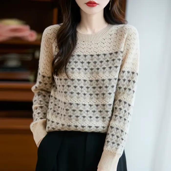 Pull Fair Isle pour femme