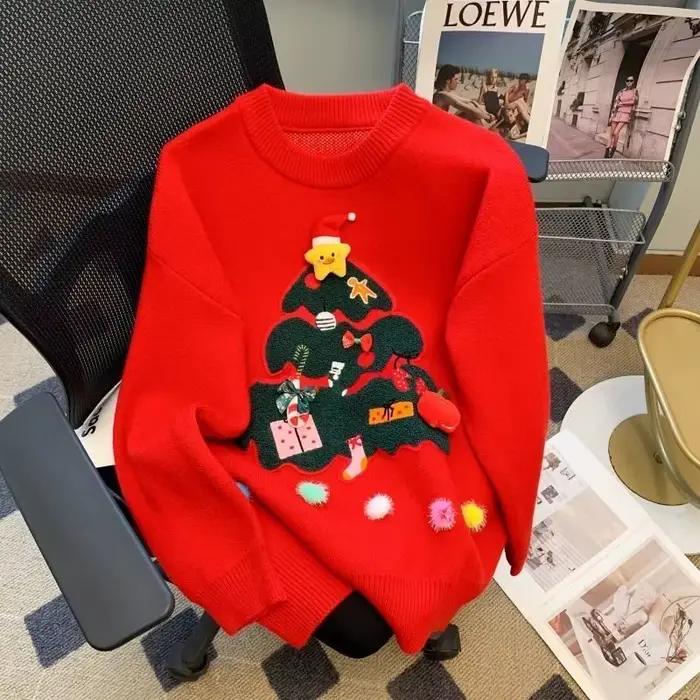 Pull d'ambiance paresseux pour femmes