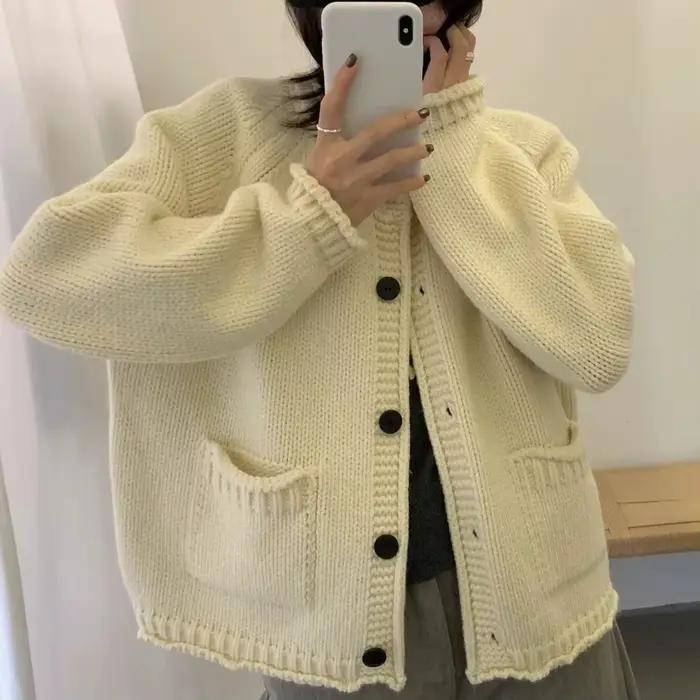 Cardigan pull doux pour femmes