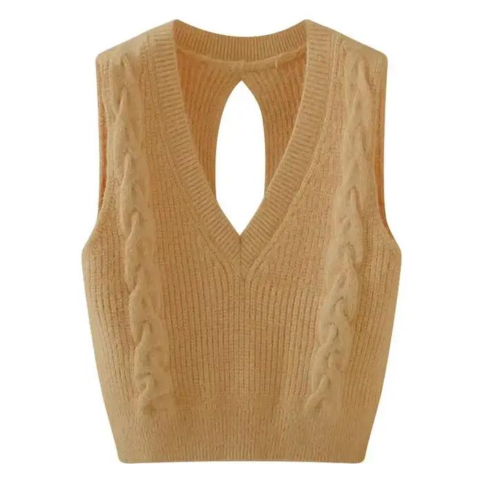 Gilet mignon rouge pour femme