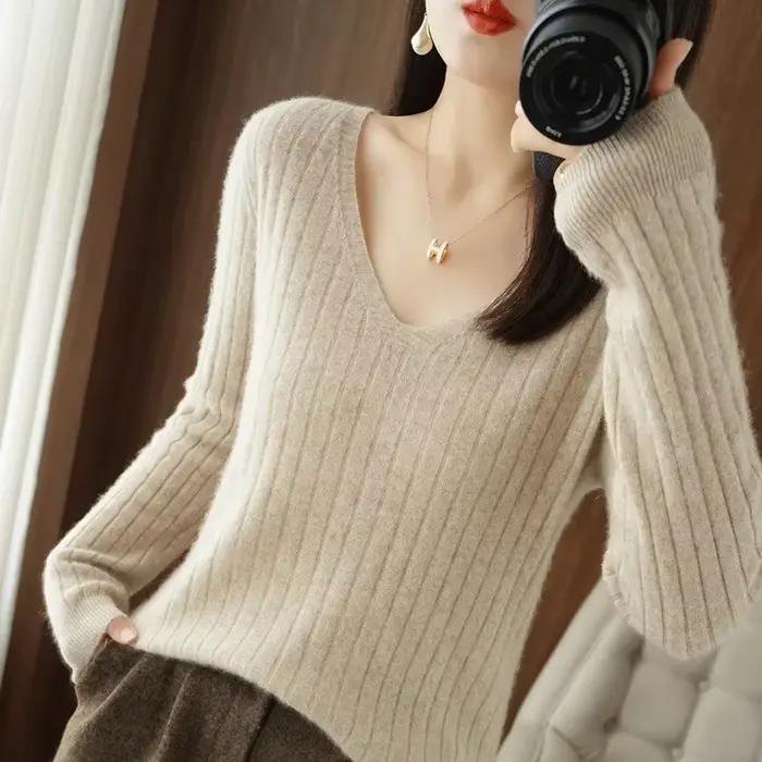 Pull à manches longues pour femme