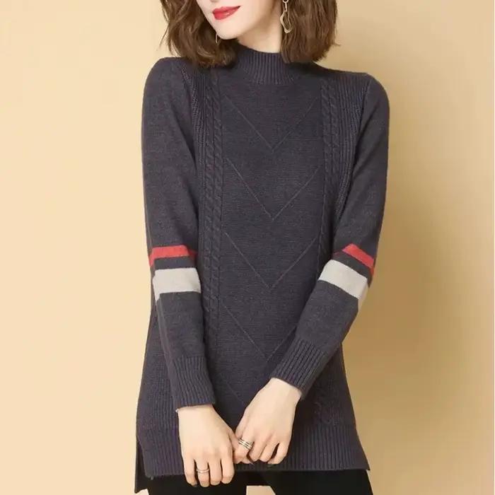 Tricots femme vêtements nouveau chaud automne hiver hauts pullover