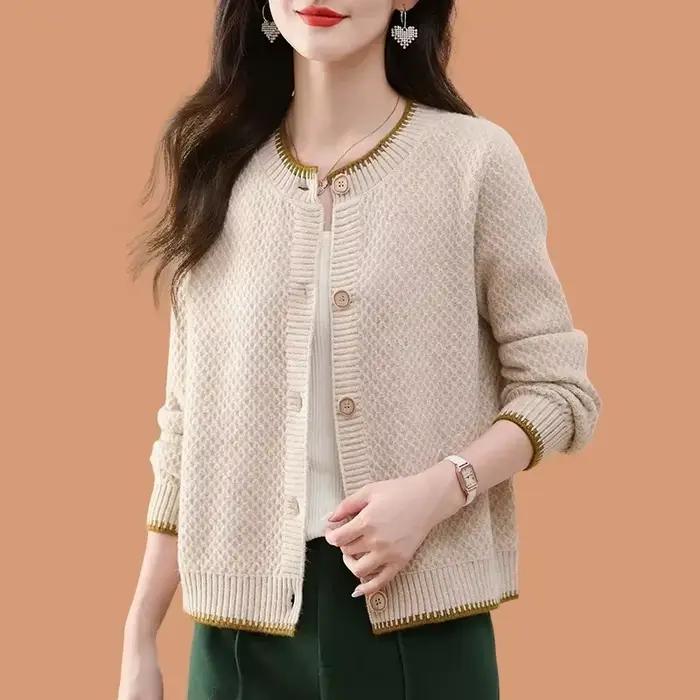 Cardigan en tricot pour femme