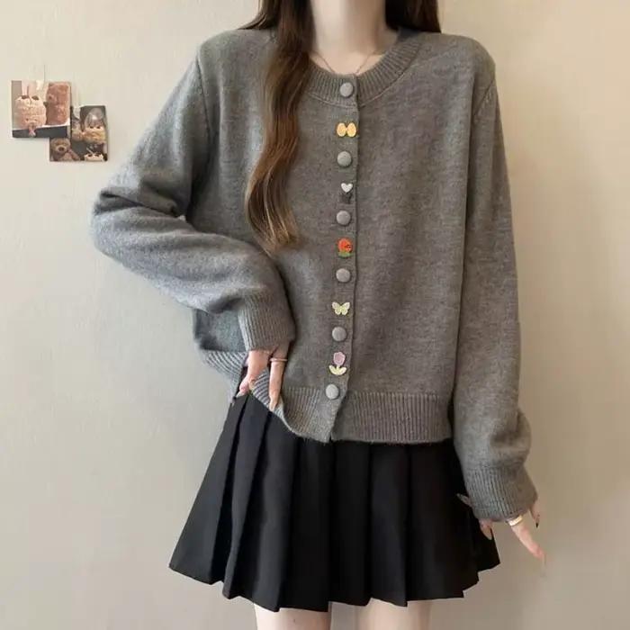 Le nouveau pull de couleur unie pour femmes