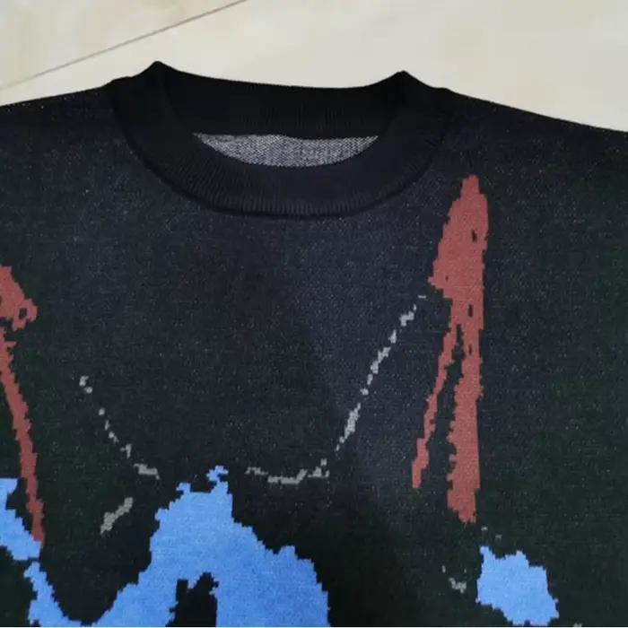 2024 Automne/Hiver Nouveau Chaud Pull Anime Tricoté