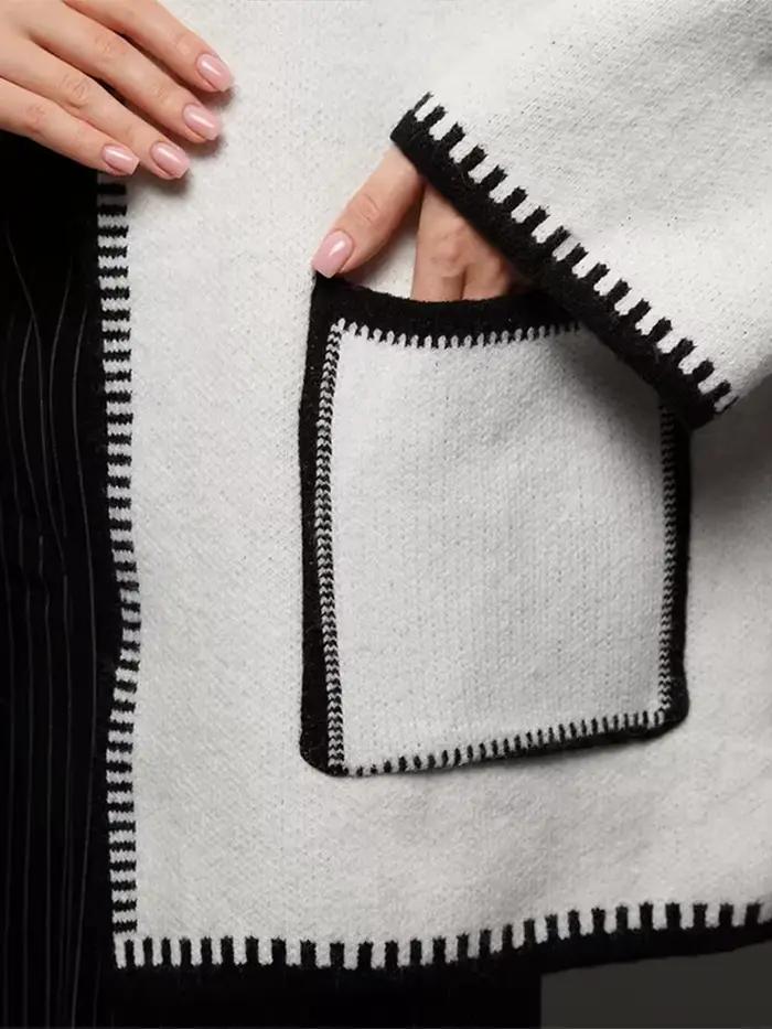 Pull à lacets pour femmes