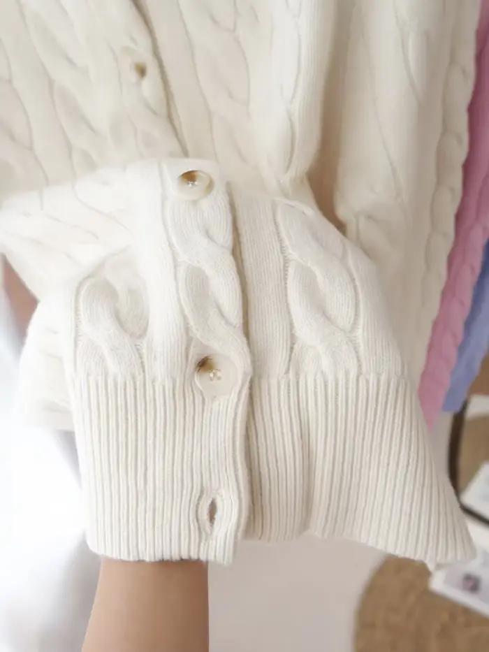 Cardigan pour femme style Old Money