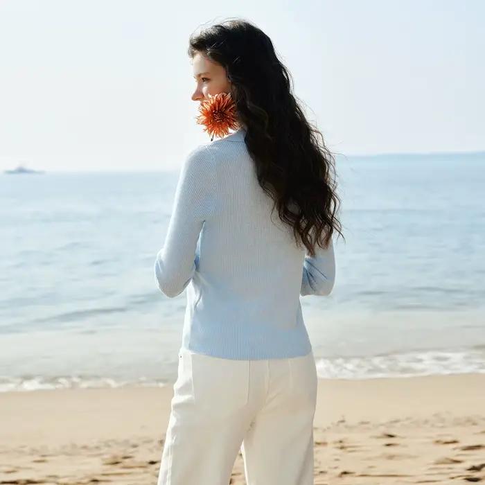 Pull-over décontracté OLrain pour femme