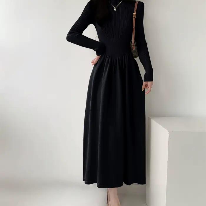 Robe tricotée française 2025