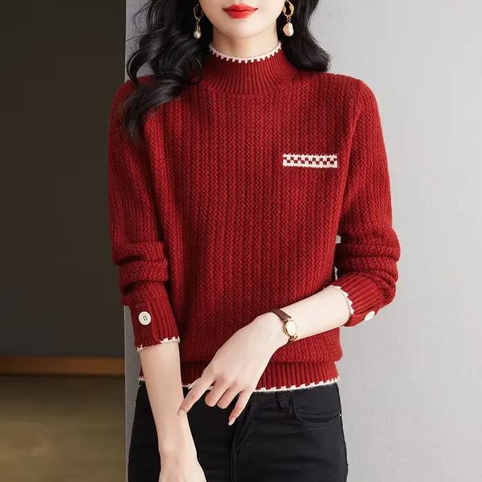 Mode coréenne pull pour femme vêtements