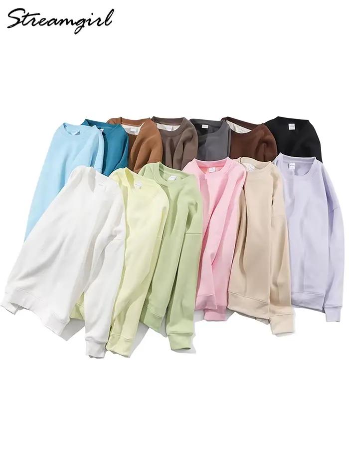 Sweat-shirt en molleton doux pour femmes