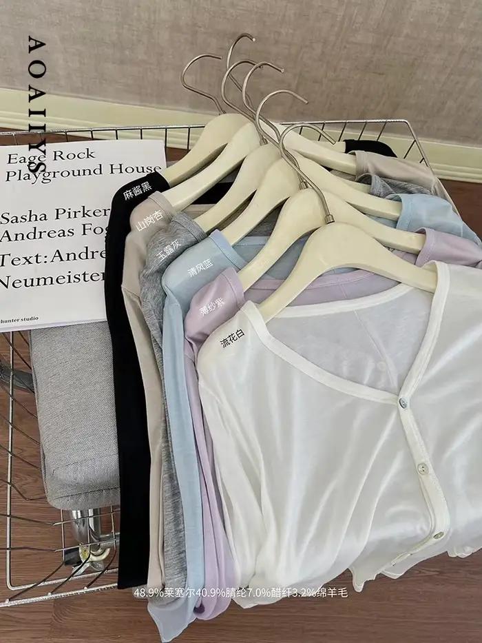 Aoaiiys Cardigan pour femme