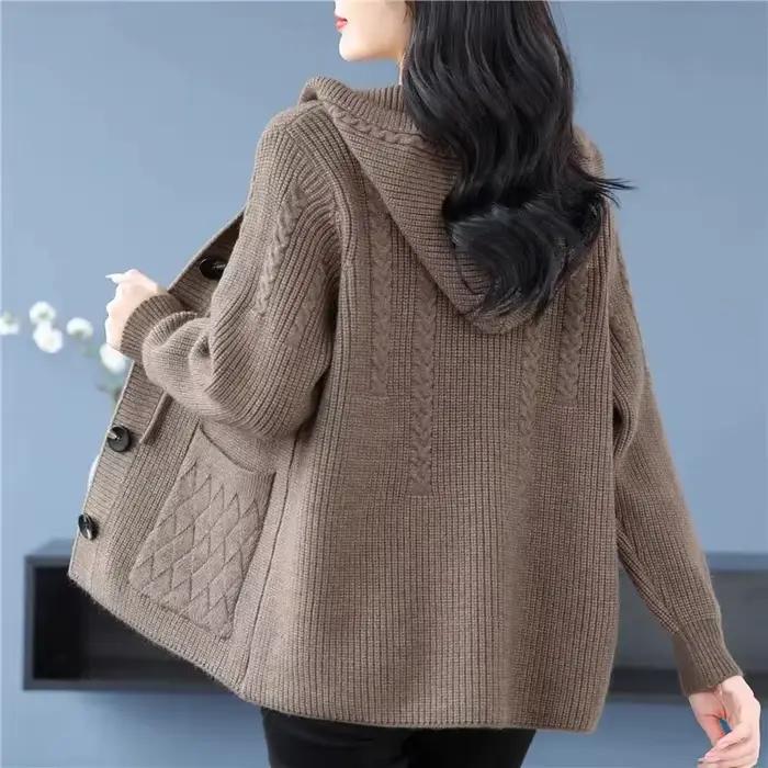 Cardigan tricoté pour femme