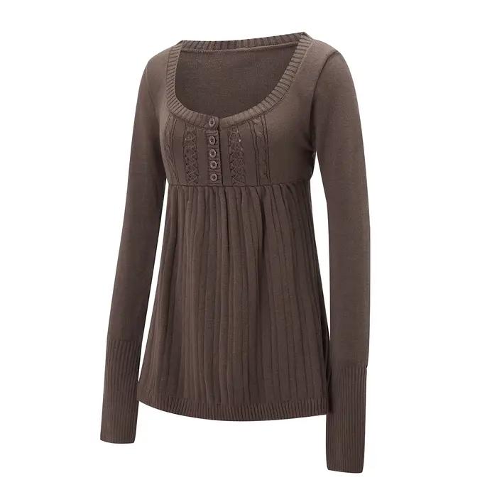 Pullu-Retro Pull Harajuku Streetwear Femme Décontracté Automne Hiver Occasions Spéciales