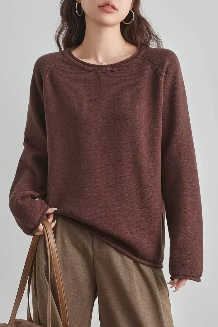 Pull en coton 100% pour femmes
