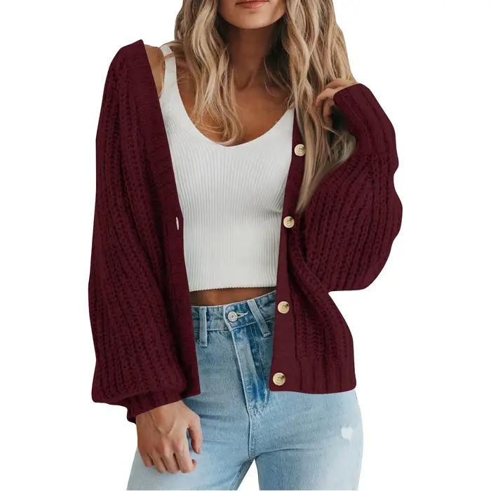 Cardigans européens et américains pour femmes