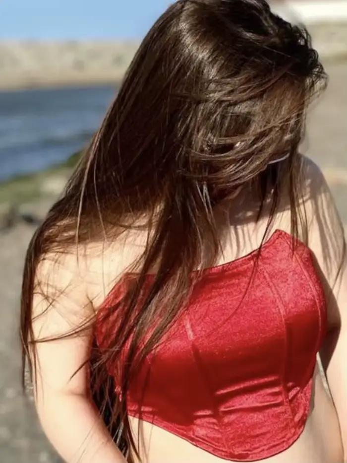 Haut en Velours sans Manches pour Femme