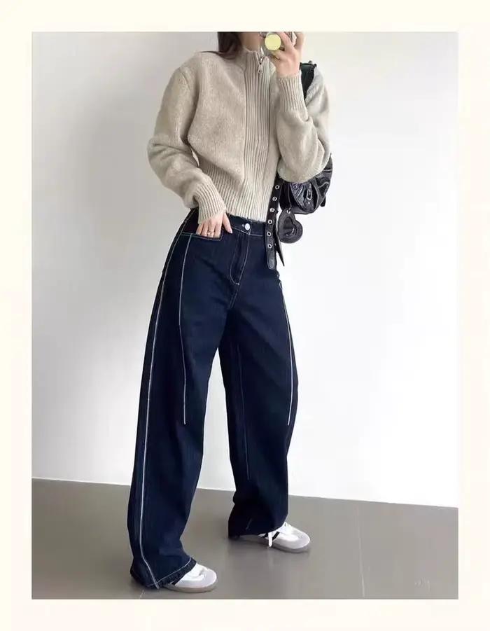 Cardigan rétro français pour femmes
