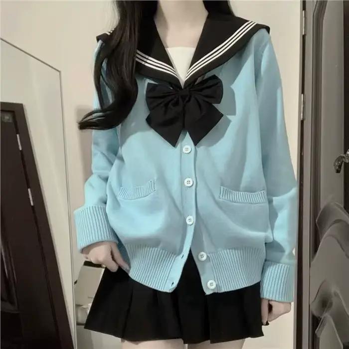 Cardigan en tricot à manches longues JK pour femme